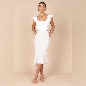 Petal & Pup Yvonne Hi Lo Midi Dress NWT